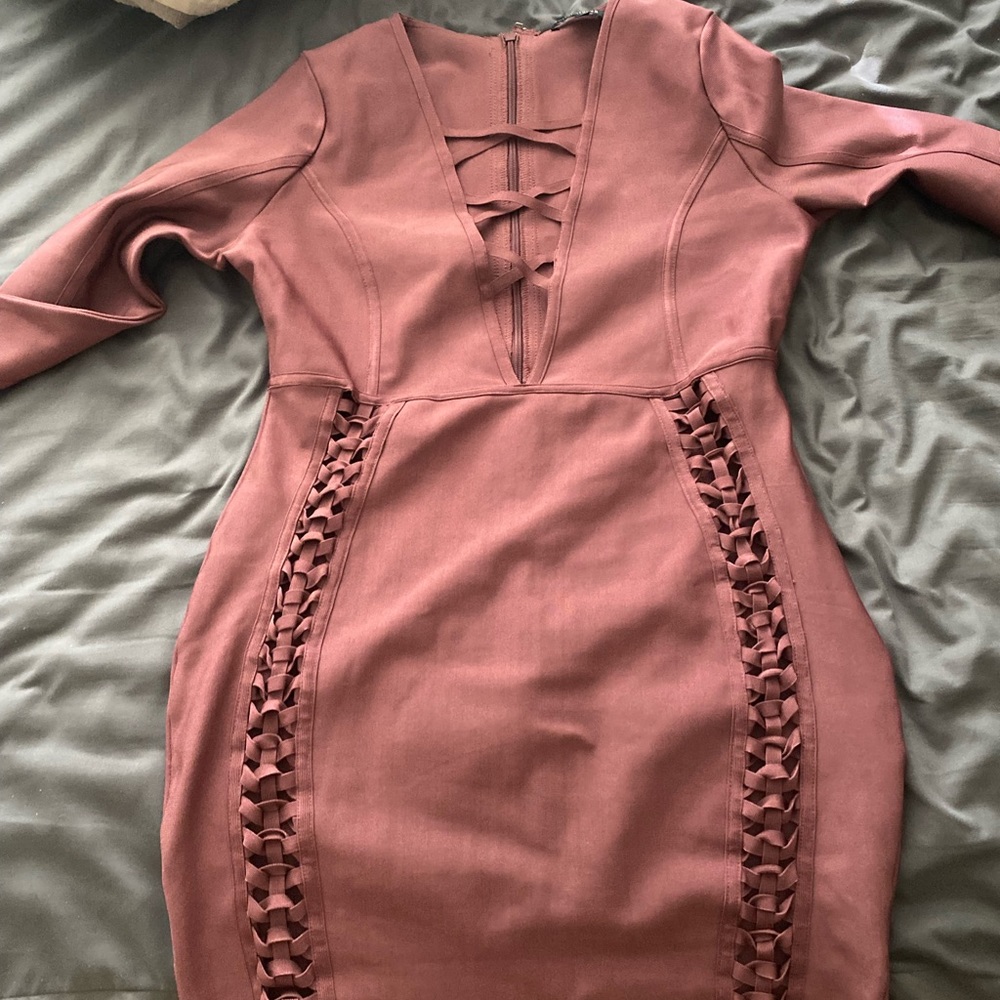Fashion nova bandage body con dress